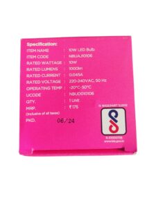 Nordusk 10W LED Bulb